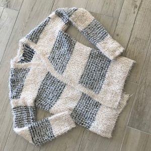 Super soft Charming Charlie fuzzy cardigan